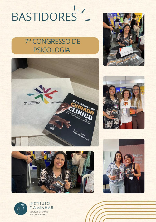 conjunto de imagens ampliadas do 7º congresso de psicologia